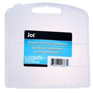 Clear Marker & Pen Storage Organization Container NWT